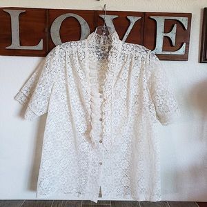 Vintage Lace Blouse
